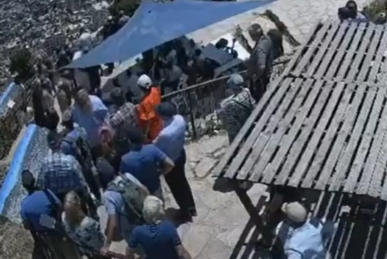 רוקד ונופל: תיעוד פיגוע הירי בהר ברכה