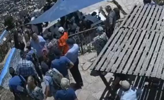 רוקד ונופל: תיעוד פיגוע הירי בהר ברכה