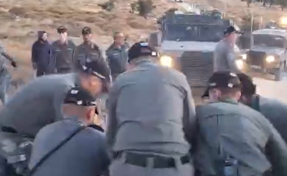 500 לוחמי מג"ב: הרס קשה בגבעת "צור הראל"