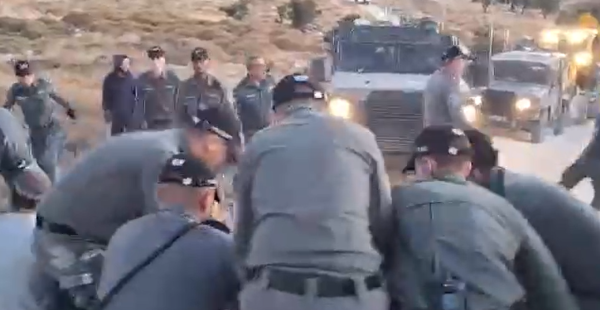 500 לוחמי מג"ב: הרס קשה בגבעת "צור הראל"