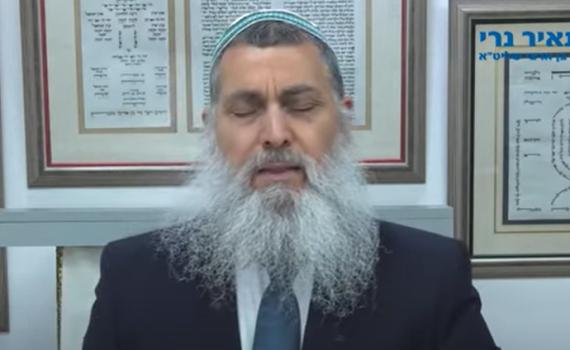 הרב ניר בן ארצי: "זה מה שיעלה בגורלה"