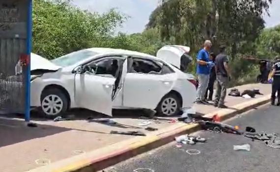 פיגוע דריסה סמוך לצריפין: 2 פצועים קשה