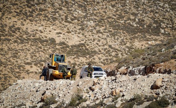 מטען התפוצץ על עובדי משרד הביטחון בגלבוע