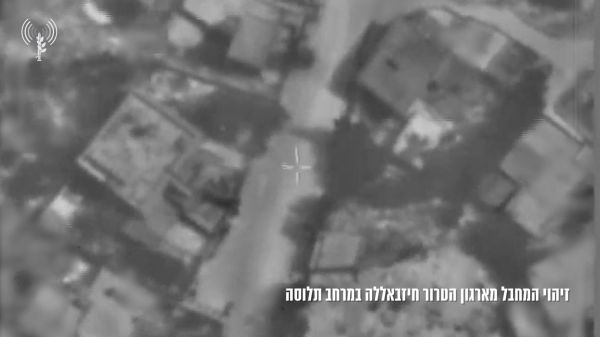 תיעוד: מחבל חיזבאללה זוהה במרחב שיגור והותקף