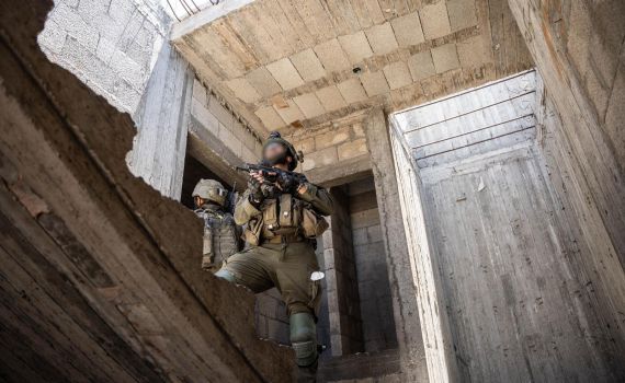 צה"ל השמיד תשתיות טרור ברפיח, בהם פצמ"רים