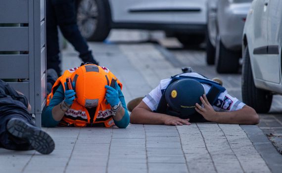 מטח חריג: 20 רקטות לעבר עוטף עזה מדרום הרצועה