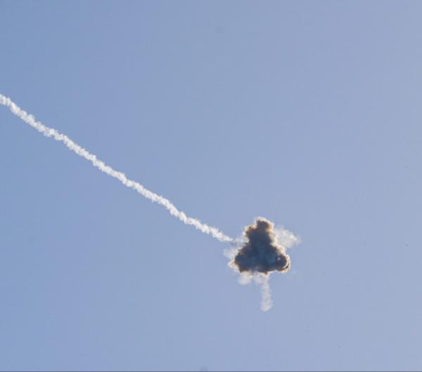 אירוע חריג: מיירט שוגר לעבר מטרת שווא בשדרות