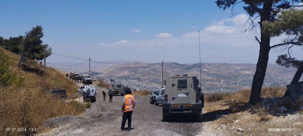חשד לירי מרחוק: פצוע קל בפיגוע סמוך להר ברכה