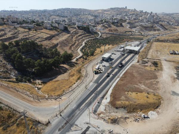 בשורה לגוש עציון: המעבר המשודרג נפתח לתנועה