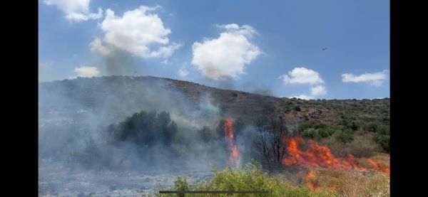 כב"ה: 2 מוקדי שריפות "משמעותיים" בגליל התחתון
