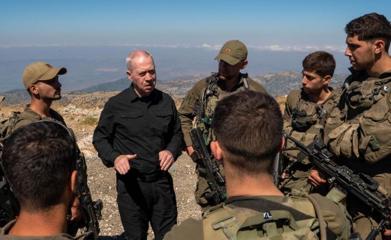 לא תלויים בעזה: המסר של גלנט לנסראללה