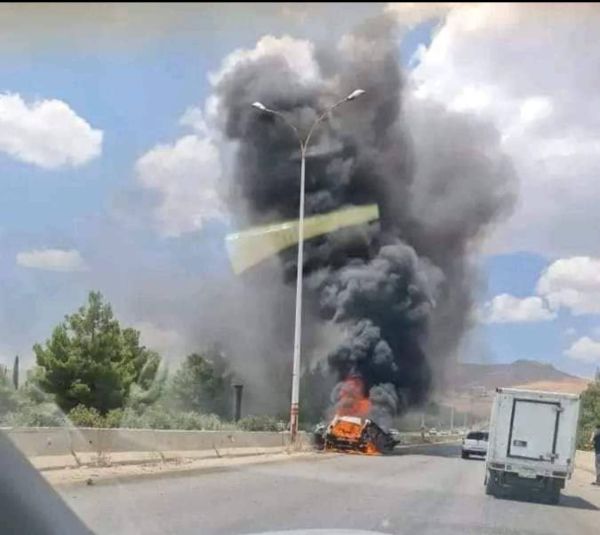 דיווח בסוריה: תקיפת כטב"מ בכביש ביירות-דמשק