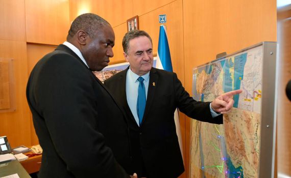 כ"ץ לשר החוץ הבריטי: אלו התנאים שלנו לעסקה