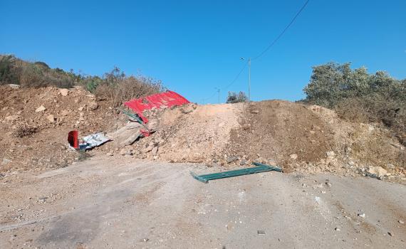 הלחץ עבד: צה"ל החזיר את המחסום בצפון השומרון