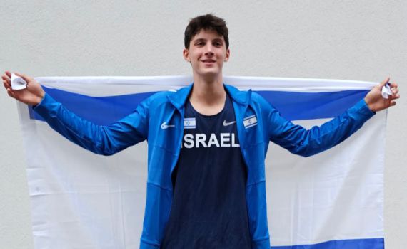 מדליית כסף לקופץ המוט הישראלי באליפות אירופה