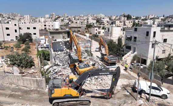 המנהל האזרחי: 19 מבנים פלסטינים נהרסו בשטחי C