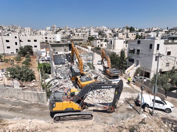 המנהל האזרחי: 19 מבנים פלסטינים נהרסו בשטחי C