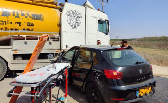 הרוגה ו-3 פצועות קשה בתאונה בכביש 35