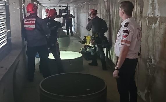 ילד נפל לבור בבני ברק, מצבו בינוני