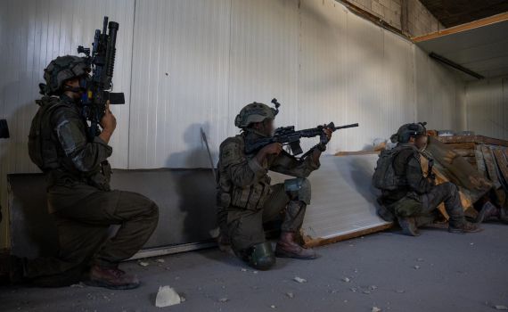 הרחפן זיהה אותו בחדר: כך חוסלו מחבלים בהיתקלות בעזה. צפו