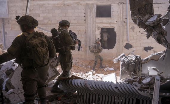 עזה: עשרות מחבלים חוסלו במתקפות צה"ל על הרצועה