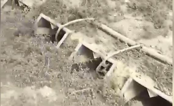 צה"ל השמיד בורות שיגור סמוך למאגר הדלק הגדול ברצועה