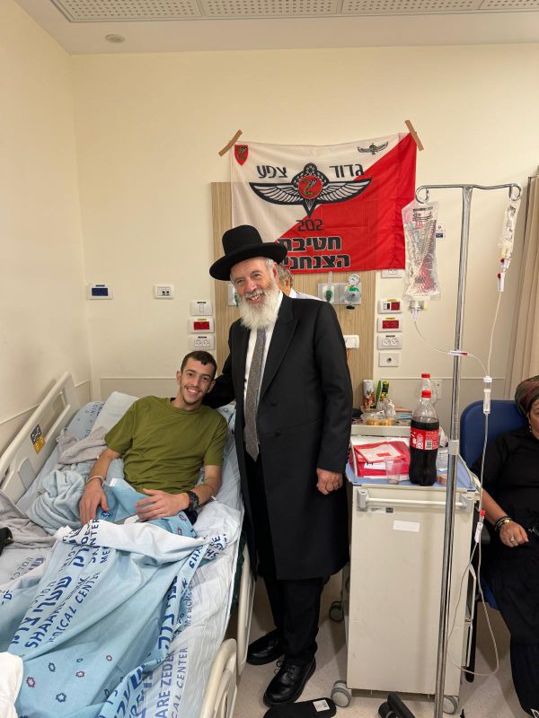 נכדו של הרב אליעזר איגרא נפצע בקרב בחאן יונס