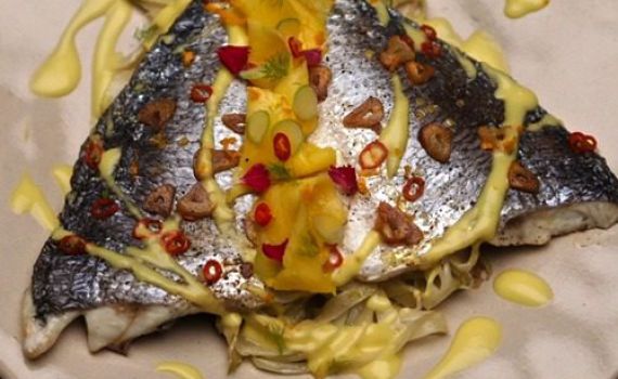 תשעת הימים: מתכון לדניס עם רוטב מנגו והדרים