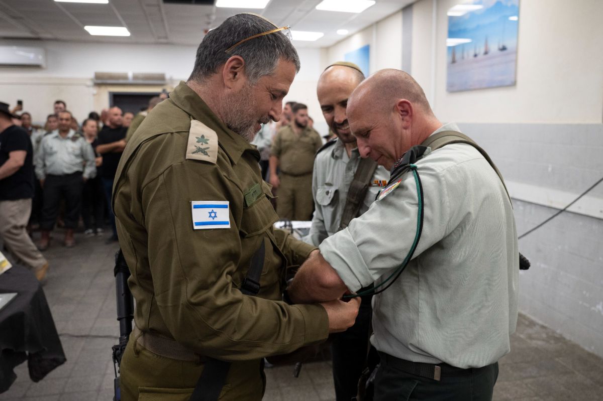 כבוד למגזר: מפקד סרוג מחליף את מפקד ביסל"ח הסרוג