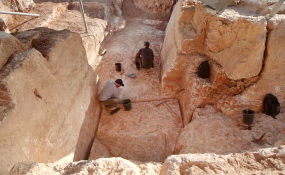 מחצבת ענק מימי בית שני נחשפה בירושלים