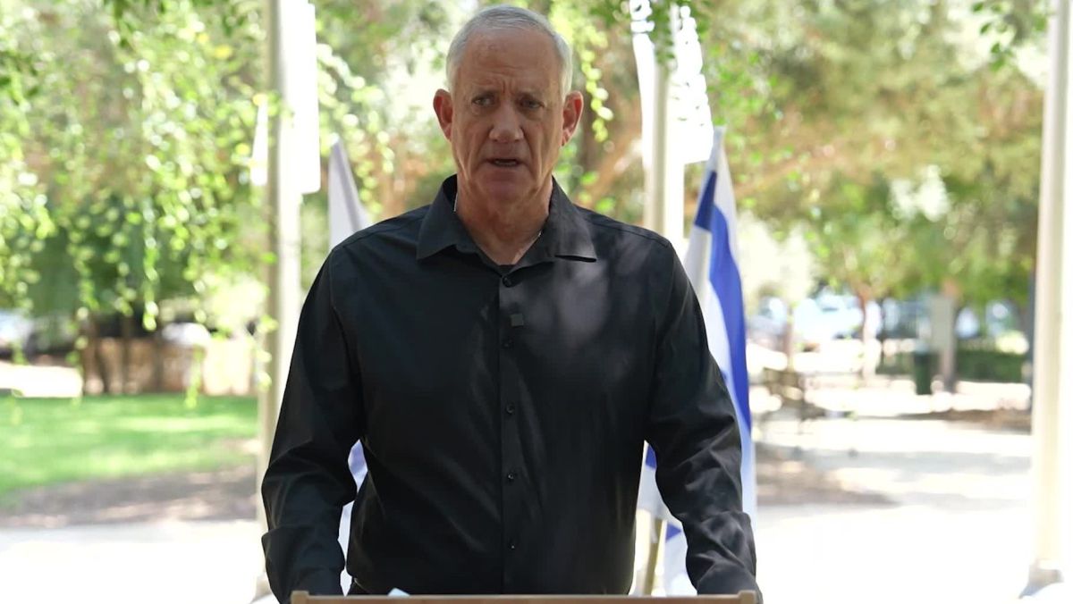 גנץ על מתקפת המנע: "מאוחר מדי ועלול להיות מעט מדי"