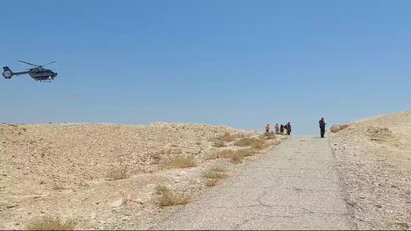 בין הזמנים: שני מטיילים חולצו במסוק ממדבר יהודה