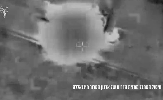 אש מהאוויר: מטוסי צה"ל חיסלו מחבלים בדרום לבנון