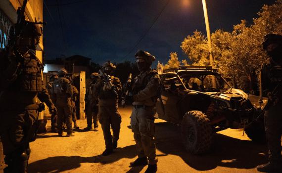 פלסטינים נמלטו מכוחות הביטחון: כך הסתיים המרדף