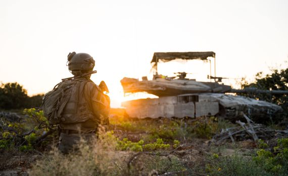 אוגדה 162 ממשיכה לפשוט על רפיח, עשרות מטרות הותקפו ברצועה