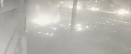 פיצוץ אדיר; רסיסים ואש לכל עבר: תיעוד הפיצוץ בתל אביב