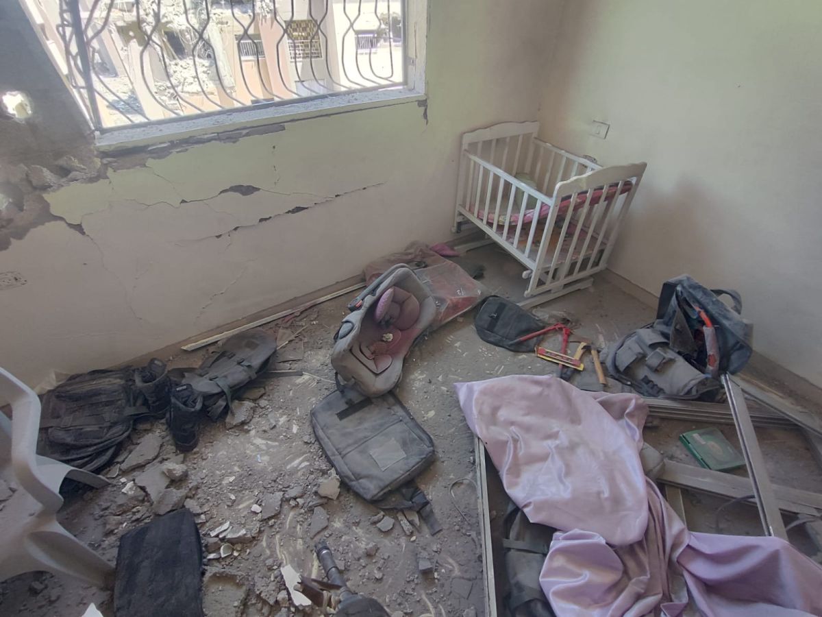 לצד עריסת תינוק: התגלית שהפתיעה את הלוחמים