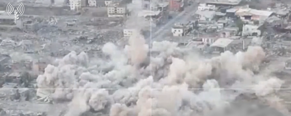 צה"ל שיגר פגז לעבר השכונה, מספר בתים נמחקו כליל