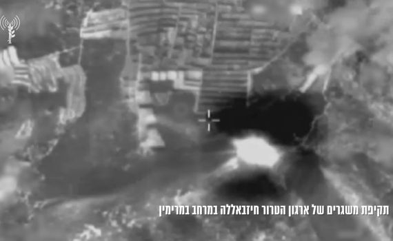 תקיפה נוספת בלבנון: צה"ל השמיד משגרי חיזבאללה