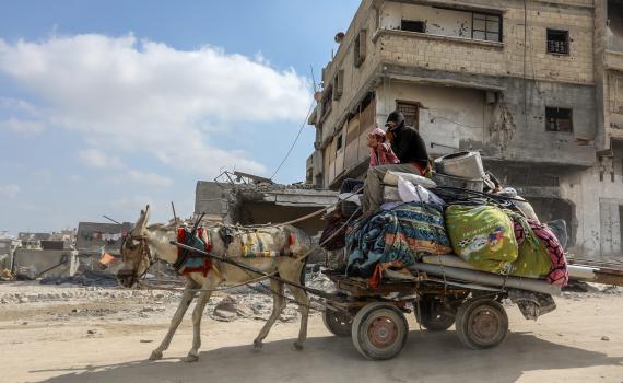 לקראת תקיפה: צה"ל מפנה שכונה נוספת בצפון חאן יונס