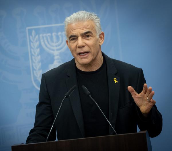 לפיד לא הגיע לטקסי הזיכרון הממלכתיים: זה התירוץ שלו