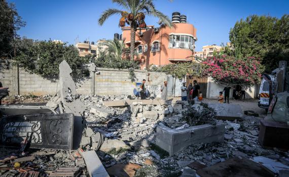 תקרית חריגה ברצועת עזה במהלך החג