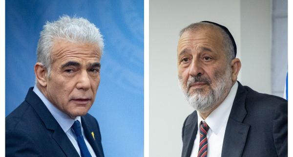 נגד בן גביר: שיתוף הפעולה המפתיע בין לפיד לאריה דרעי