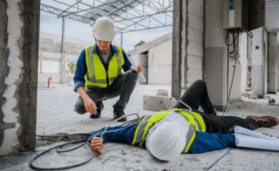 מצב קשה: פועל התחשמל ממכונה בבאר טוביה