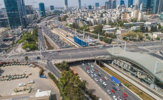 מקטע מנתיב התחבורה הציבורית באיילון צפון ייחסם למספר חודשים