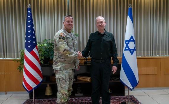 פגישה משולשת: שר הביטחון, הרמטכ"ל ומפקד פיקוד המרכז האמריקני