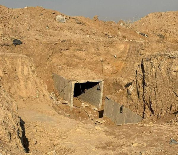 מטרו פילדלפי: מנהרות ענק נחשפו בקו הגבול עם מצרים