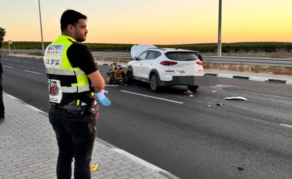 תאונה קטלנית: בן 15 נהרג בכניסה לרהט