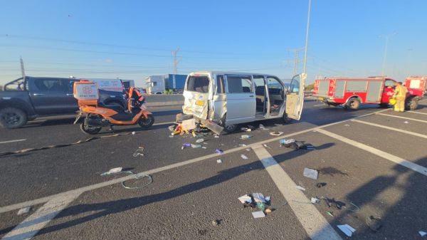 2 תאונות תוך 10 דקות: שישה פצועים בכביש 5, שלושה בכביש 65