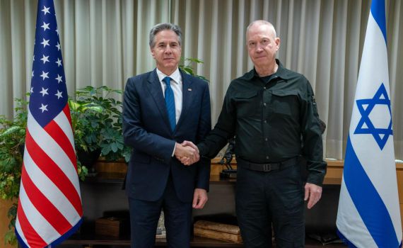 אחרי נתניהו: בלינקן נפגש עם שר הביטחון גלנט